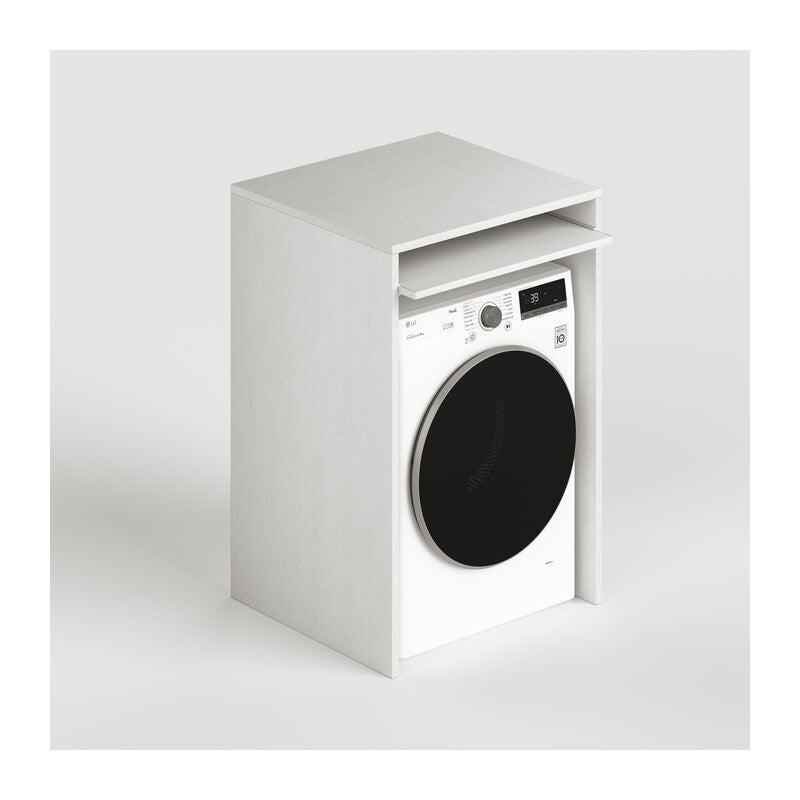 Q.TA' 1 LAUNDRY COPRILAVATRICE 71X61X105 CM BIANCO FRAS
