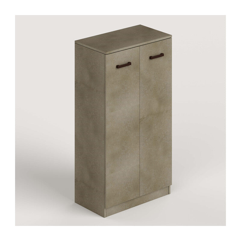 Q.TA' 1 LAUNDRY MOBILE 2A+RIPIANI 71X38X130 CM ARGILLA