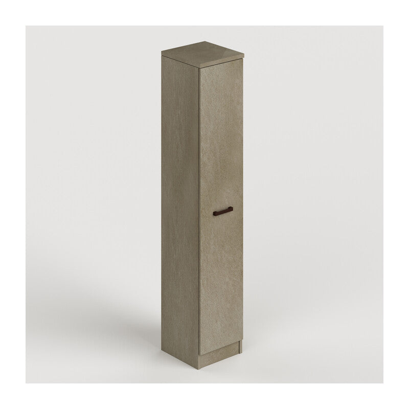 Q.TA' 1 LAUNDRY MOBILE 1A+RIPIANI 36X38X182 CM ARGILLA