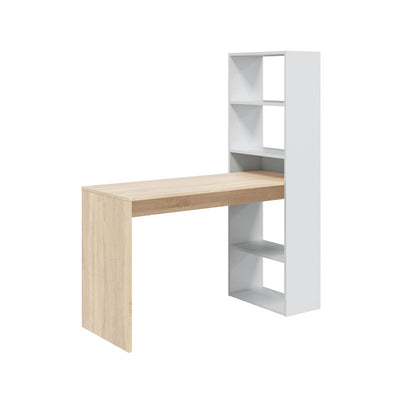 Q.TA' 1 KIT SCRIVANIA DUPLO C/LIBRERIA 120X53X144 BIA ART ROV