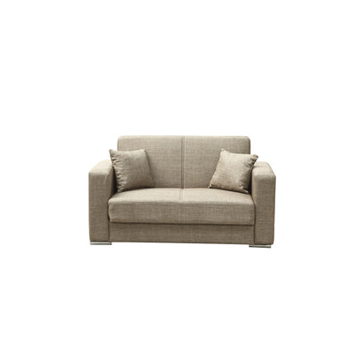 Q.TA' 1 DIVANO 2P FUTURO MINA 4 CAPPUCCINO