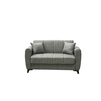 Q.TA' 1 DIVANO 2P DELHI MINA 14 GRIGIO CHIARO