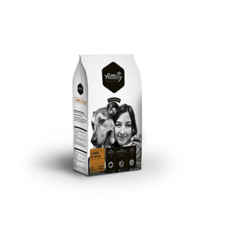Q.TA' 4 CIBO CANE AMITY 3 KG ADULT LAMB RICE