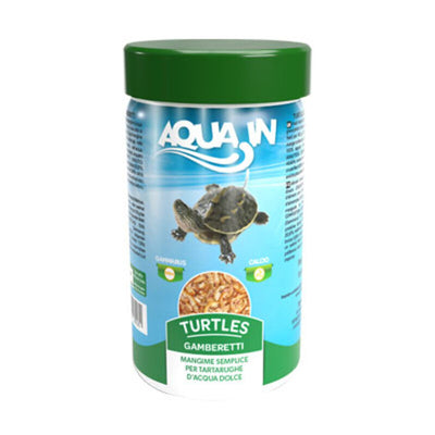 Q.TA' 6 MANGIME GAMBERETTI 120G P/TARTARUGHE 1200 ML