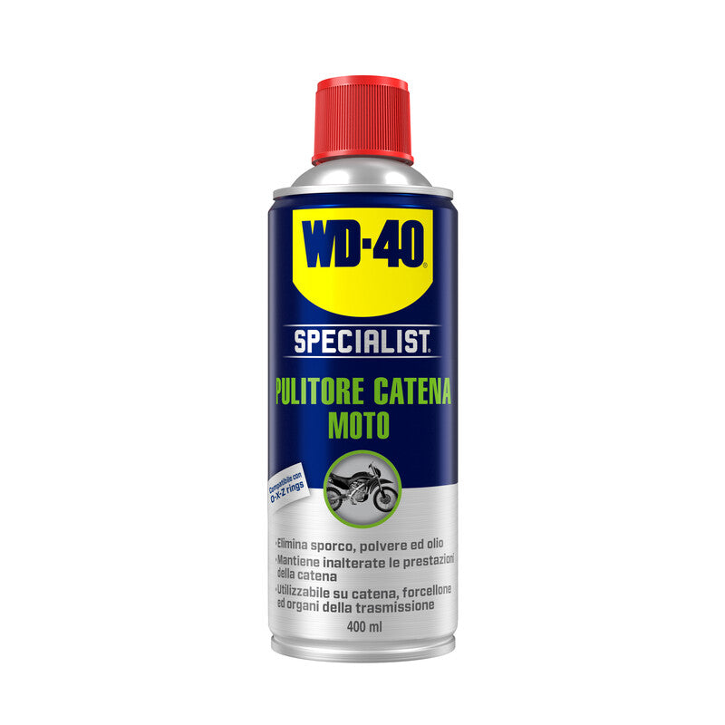 Q.TA' 1 WD-40 SPECIALIST MOTO PULITORE CATENA 400 ML