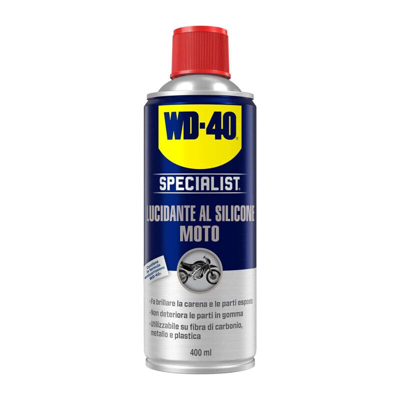 Q.TA' 1 WD-40 SPECIALIST MOTO LUCIDANTE AL SILICONE 400 ML