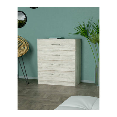 Q.TA' 1 KIT CASSETTONE 4C 70X40XH72 CM BIANCO GES.