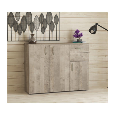 Q.TA' 1 KIT MOBILE 3A+2C 102X35,5X92,5 CM ROVERE PL.