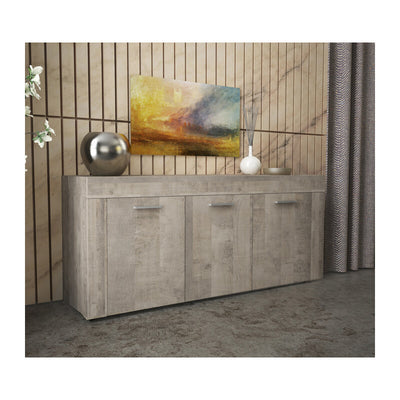 Q.TA' 1 KIT MADIA 3 ANTE 150X41X82 CM ROVERE PL.