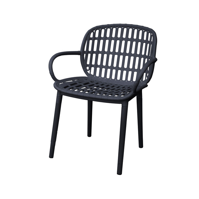 Q.TA' 1 POLTRONA POSITANO ANTRACITE