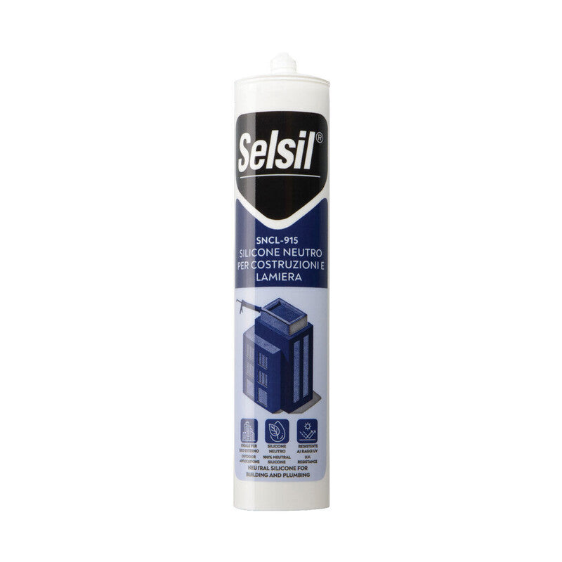 Q.TA' 25 SELSIL SILICONE NEUTRO TRASPARENTE 310 ML