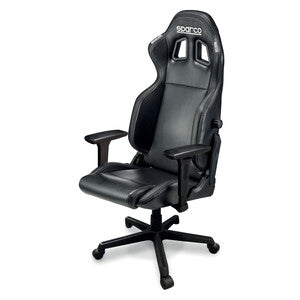 Q.TA' 1 SPARCO POLTRONA UFFICIO ICON SKY NERO NERO 2019