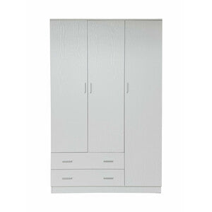 Q.TA' 1 ARMADIO SPACE 3A+2C BIANCO FRASSINO 120X52X190CM