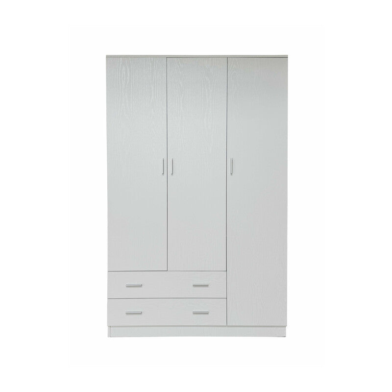 Q.TA' 1 ARMADIO SPACE 3A+2C BIANCO FRASSINO 120X52X190CM