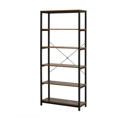Q.TA' 1 INDUSTRIAL LIBRERIA METAL/QUERCIA 80X30X180 CM