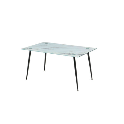 Q.TA' 1 TAVOLO MIRROR 150X90X75 VETRO MARMO 112