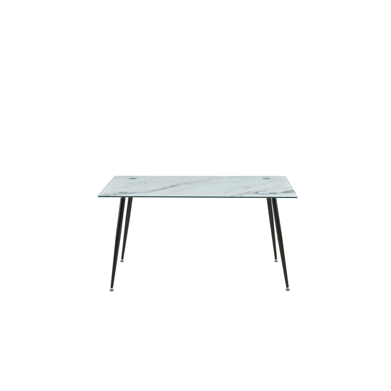 Q.TA' 1 TAVOLO MIRROR 120X80X75 VETRO MARMO 112