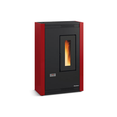 Q.TA' 1 STUFA PELLET VENTIL SLIM 5.1KW LUISELLA 5.0 BORDEAUX V5