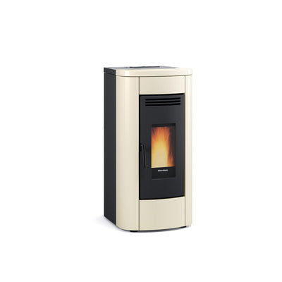 Q.TA' 1 STUFA PELLET VENTIL 8 KW KLAUDIA 5.0 AVORIO V4