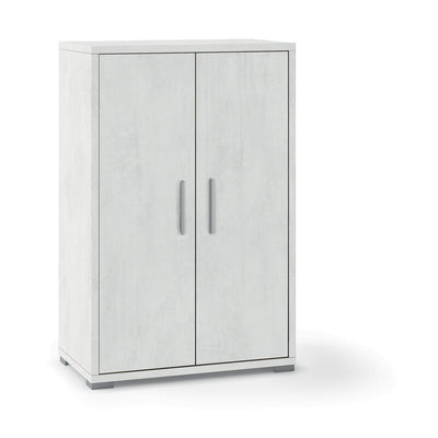 Q.TA' 1 UFFICIO DOUBLE MOBILE 2A 110X71 CM OSSIDO/OSSIDO