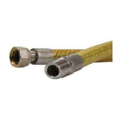 Q.TA' 1 TUBO FLESSIBILE P/GAS 100 CM MAS/FEM 1/2 UNI14800