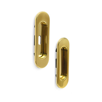 Q.TA' 1 MANIGLIA OVALE PORTA SCORR C/FORO E SENZA CRO SAT