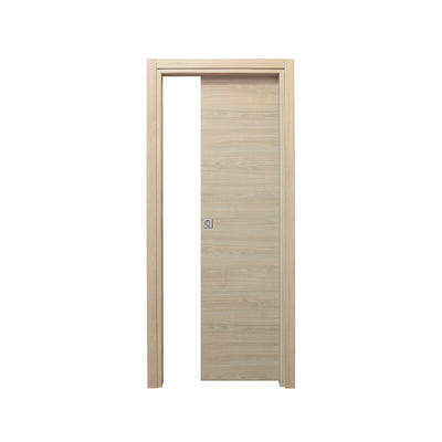 Q.TA' 1 PORTA SCORREV 60X210 MICROTEC ROVERE SBIANCATO