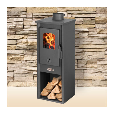 Q.TA' 1 STUFA LEGNA 5.3 KW BERNA LUX S ANTRACITE