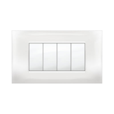 Q.TA' 1 PLACCA MIVIDA PLANA BIANCO 4P