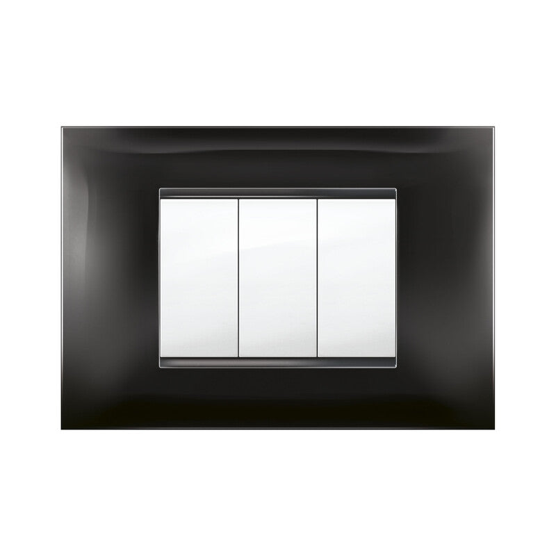 Q.TA' 10 PLACCA MIVIDA PLANA NERO 3P