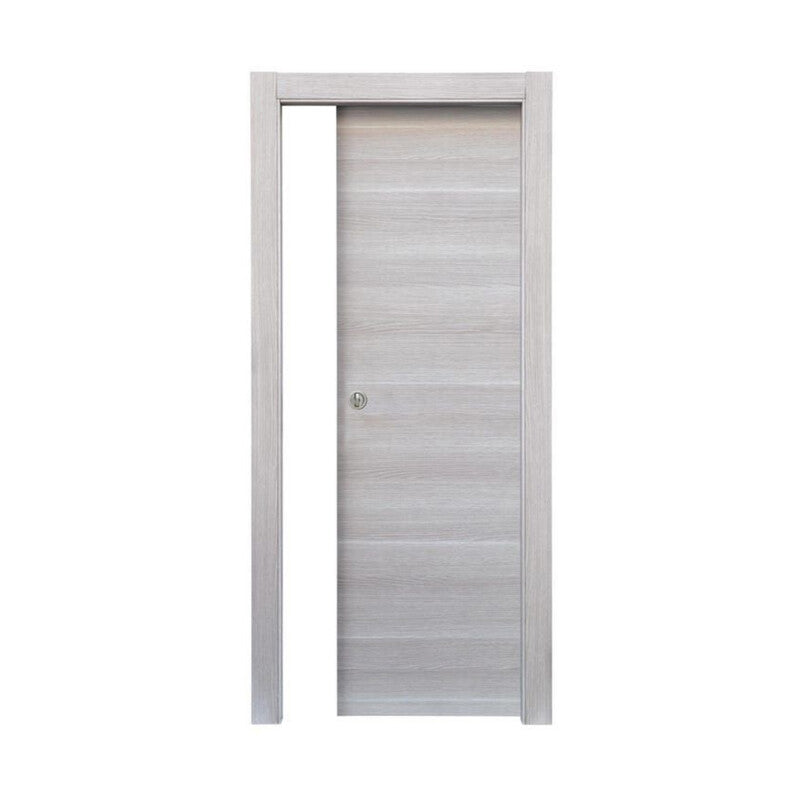 Q.TA' 1 PORTA SCORREV 60X210 MICROTEC ROVERE GRIGIO