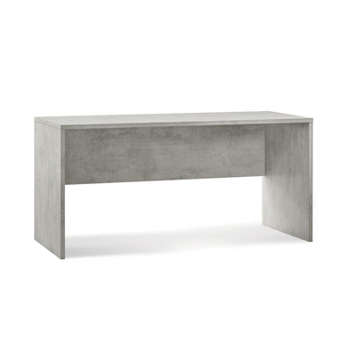 Q.TA' 1 UFFICIO DOUBLE SCRIVANIA 160X70 CM CEMENTO