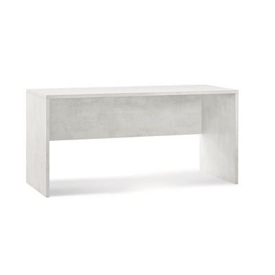 Q.TA' 1 UFFICIO DOUBLE SCRIVANIA 160X70 CM OSSIDO BIANCO