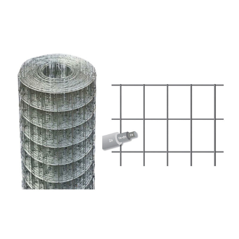 Q.TA' 1 RETE ZINCATA ECO-FIRST 50X75 H.150 F.1,6 25 M