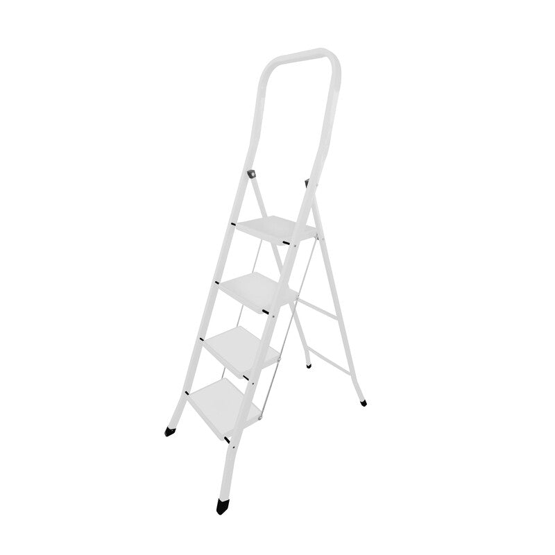 Q.TA' 1 C SGABELLO SALVASPAZIO ACCIAIO 4 GR STEP STOOL