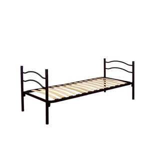 Q.TA' 1 LETTO SINGOLO 553 CM 80X190 ANTRACITE