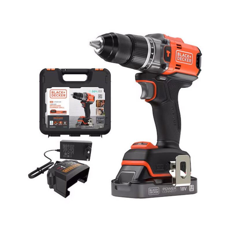 Q.TA' 1 B+D TRAPANO C/PERC BLD683D1XK-QW 18V BRUSHLESS