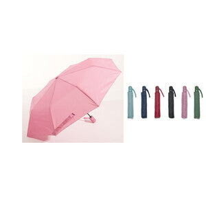 Q.TA' 12 OMBRELLO AUTOMATICO PIEGHEVOLE UNISEX 7018 PONGEE TINTA UNITA