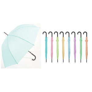 Q.TA' 12 OMBRELLO AUTOMATICO LUNGO UNISEX 7308 TINTA UNITA