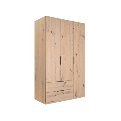 Q.TA' 1 ARMADIO 3A+2C CM.122X58X200H ROVERE ARTISAN