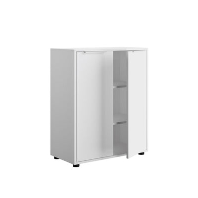 Q.TA' 1 MOBILE 2A CM.72X35X87H BIANCO/BIANCO LUC.