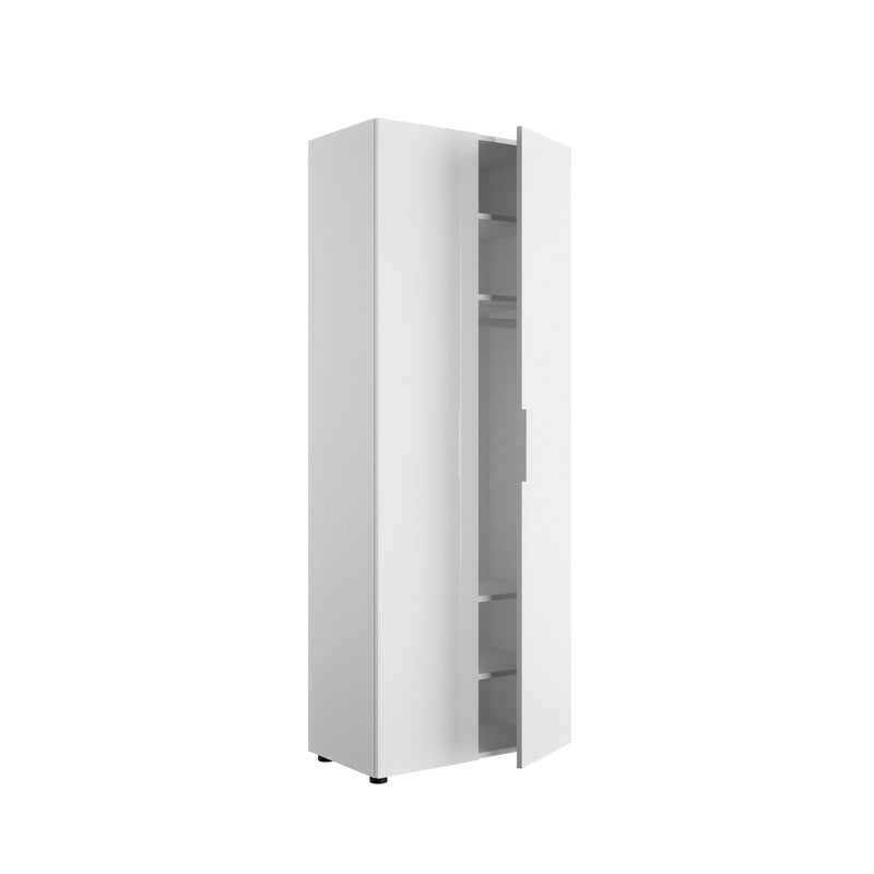 Q.TA' 1 MOBILE 2A ALTO MULTIUSO CM. 69X36X181 H BIANCO