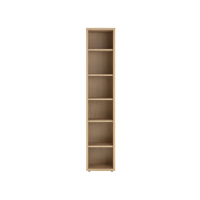 Q.TA' 1 DISEGNO LIBRERIA 5 RIPIANI CM.44X36X217 H ROVERE A.
