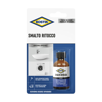 Q.TA' 1 BOSTIK SMALTO RITOCCO BIANCO 23 GR BLISTER