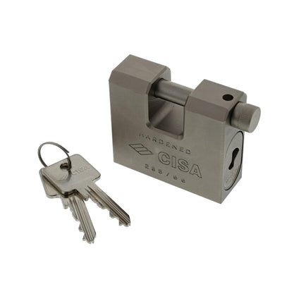 Q.TA' 1 CISA 2855L LUCCHETTO P/SERRAN CORAZ 66MM ANTIC