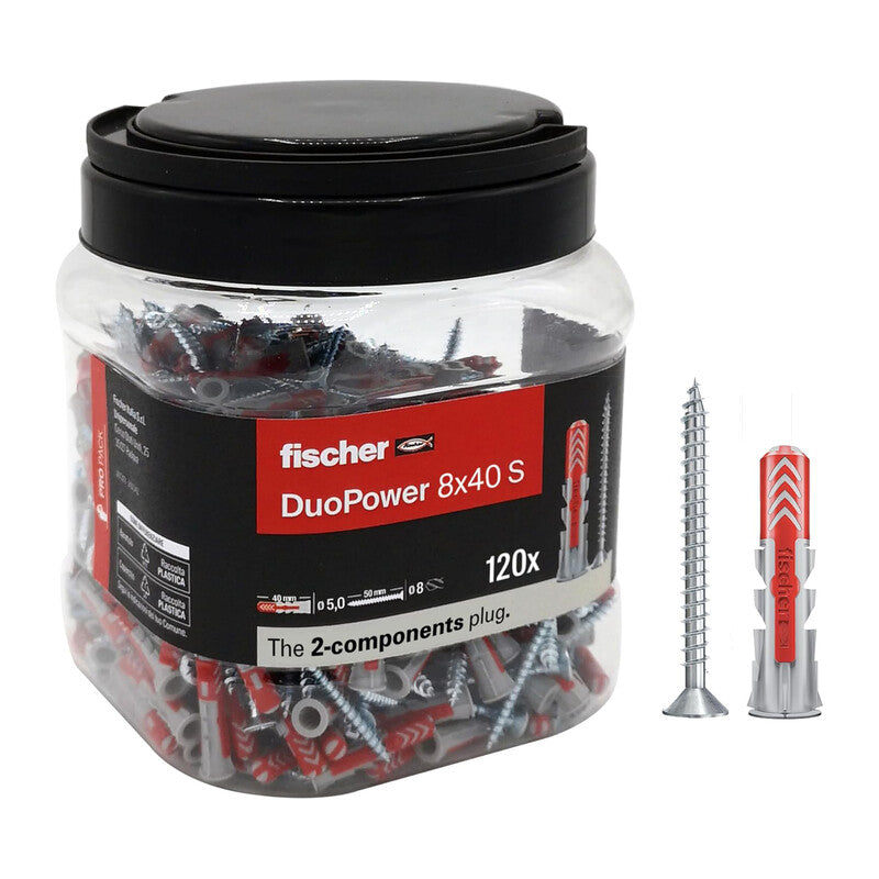 Q.TA' 1 FISCHER TASSELLO DUOPOWER S 8X40 PROPACK 120