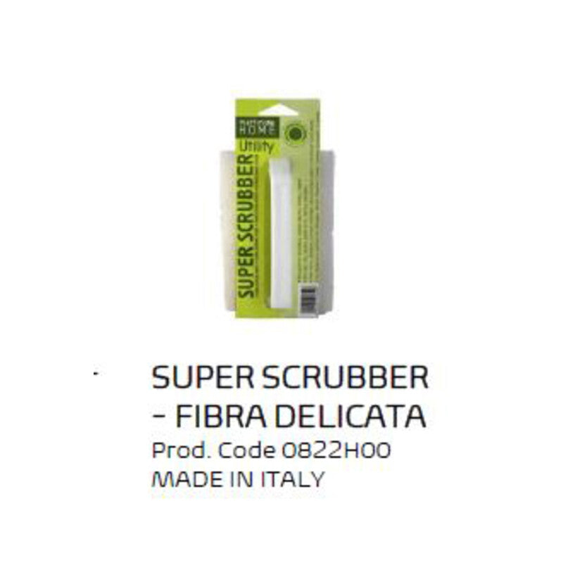 Q.TA' 12 SPAZZOLA ABRASIVA SUPER SCRUBBER FIBRA DELICATA