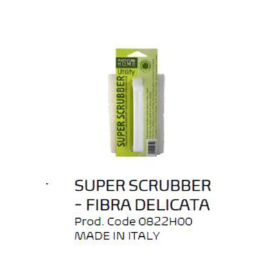 Q.TA' 12 SPAZZOLA ABRASIVA SUPER SCRUBBER FIBRA DELICATA