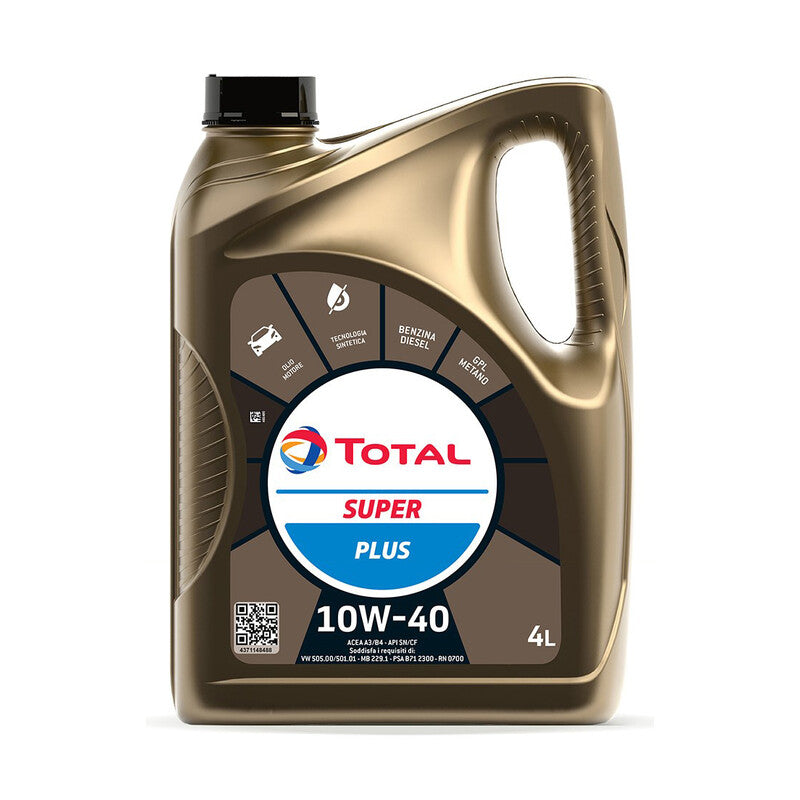 Q.TA' 3 OLIO LUBRIFICANTE TOTAL SUPER PLUS 10W40 4L
