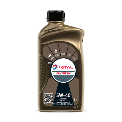 Q.TA' 12 OLIO LUBRIFICANTE TOTAL SYNTHETIC 5W40 1 L